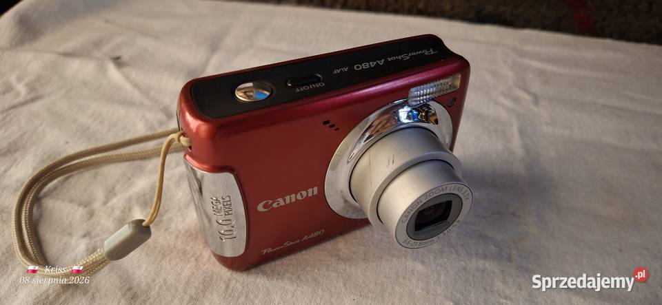 Canon Power Shot A480 Czytaj Opis Zielona Góra sprzedam