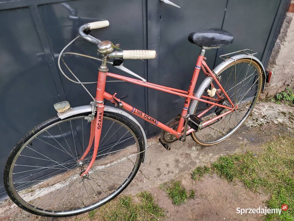 Rower louis ocan miejski retro podkarpackie Łukawiec