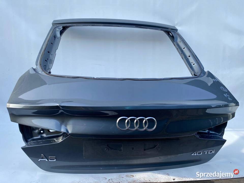 TYŁ TYLNA KLAPA POKRYWA BAGAŻNIKA AUDI A5 Części samochodowe wielkopolskie