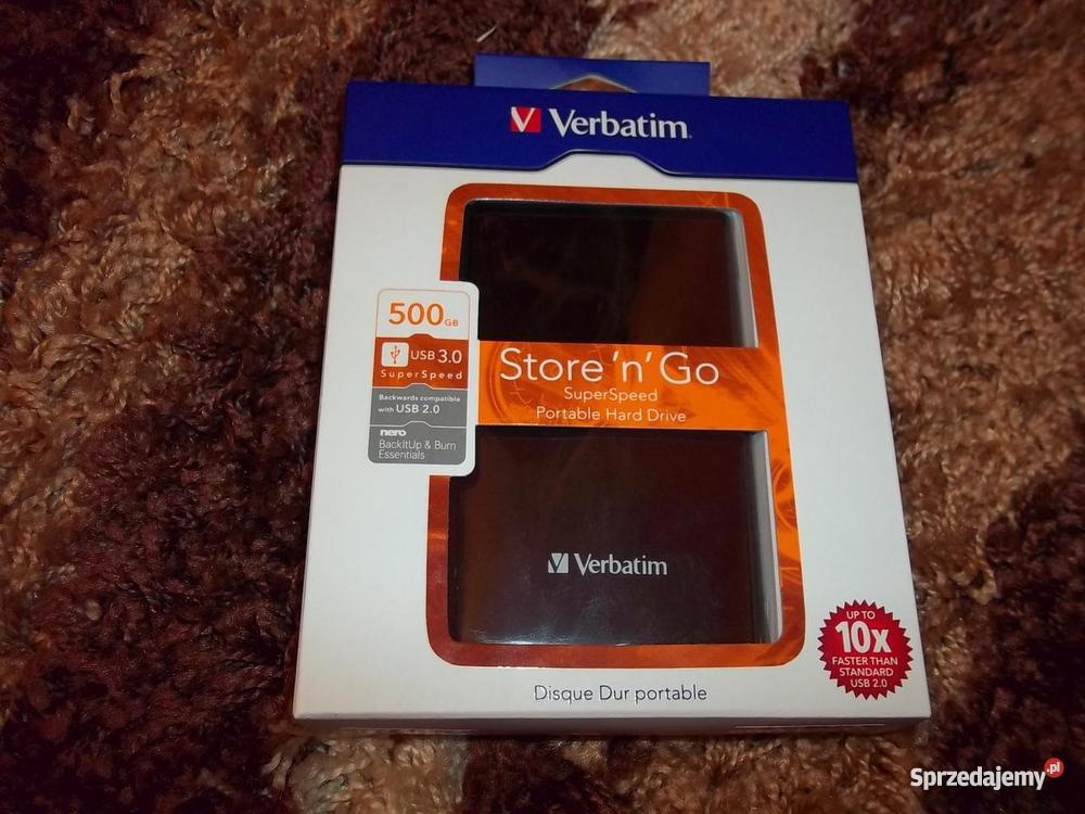 DYSK ZEWNĘTRZNY VERBATIM 500GB USB30 25 podlaskie