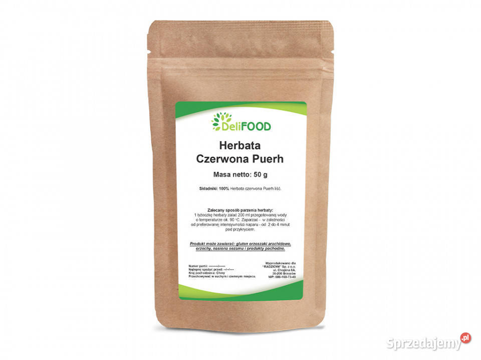 Herbata Puerh 50g Pozostałe Brzozów