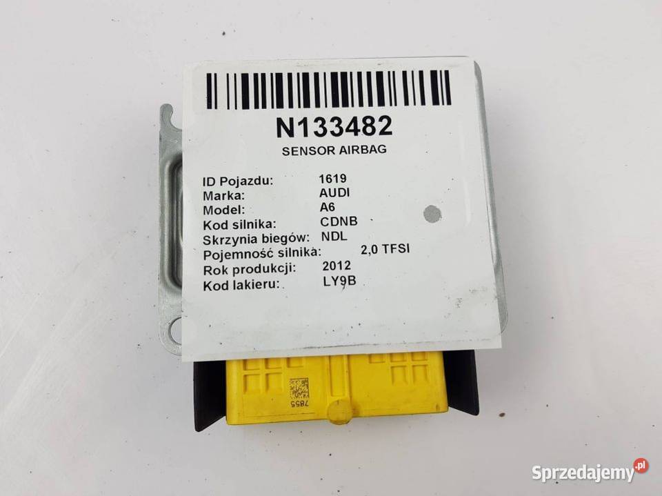 SENSOR AIRBAG 4H0959655C AUDI A6 C7 Pozostałe Lipno