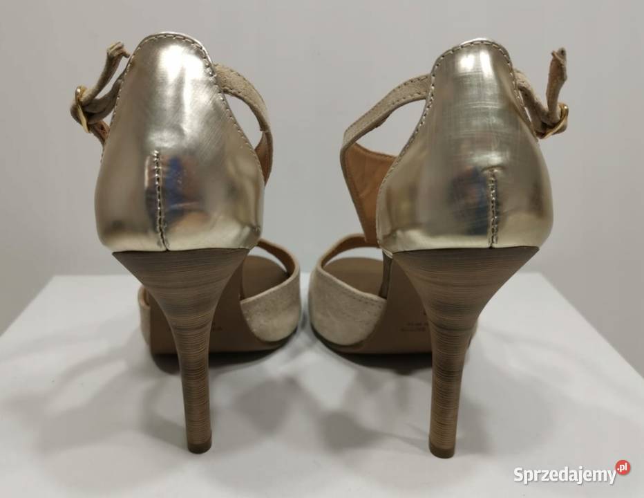 39 VERO CUOIO Latitude Femme sandałki na szpilce śląskie