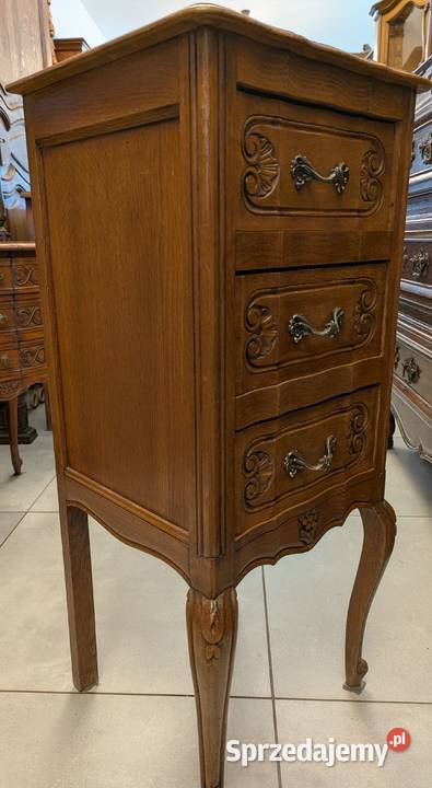 ładna dębowa szyfonierakomoda ludwikowska sklep Dąbrowa Górnicza