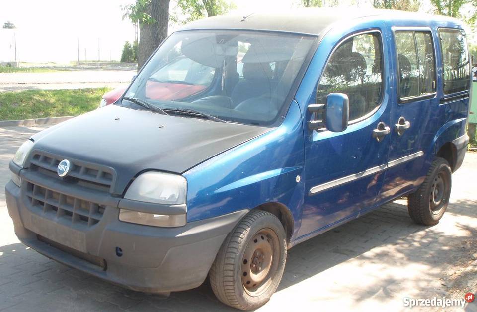 Fiat Doblo I 2001r 19D 63 46kW kolor 426 NA łódzkie Piotrków Trybunalski