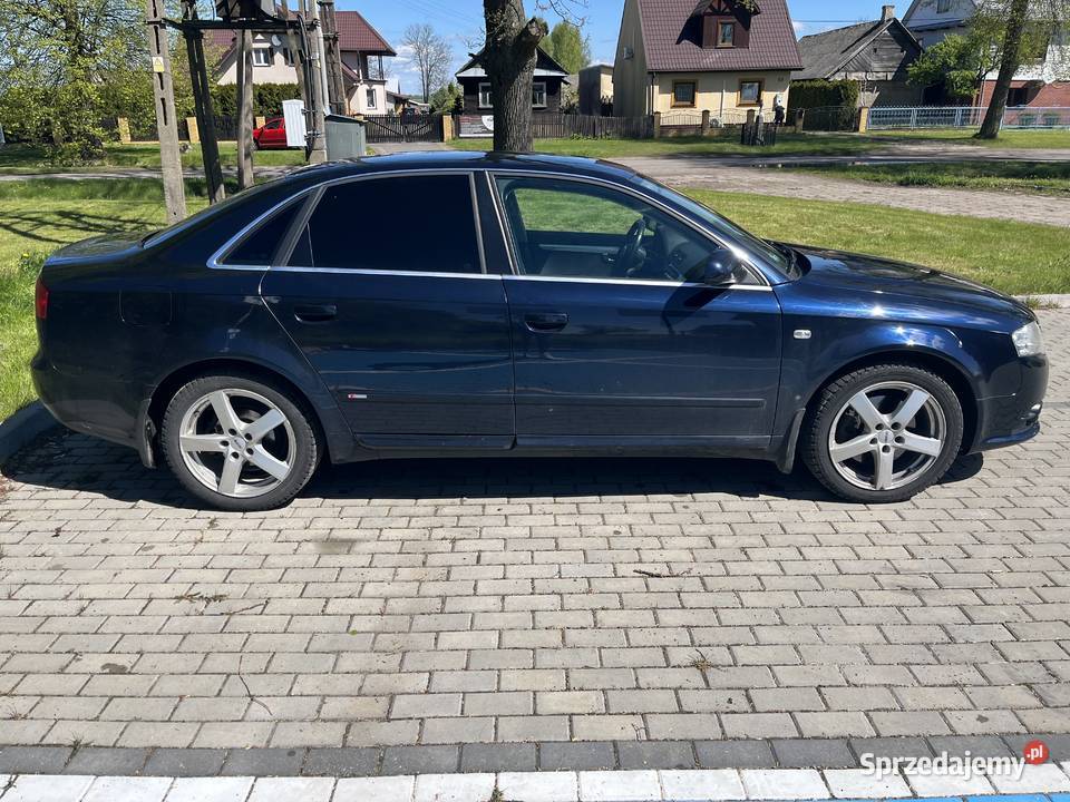 Audi A4 B7 20 TDI 170 Sline 2007 Bezwypadkowy Bielsk Podlaski