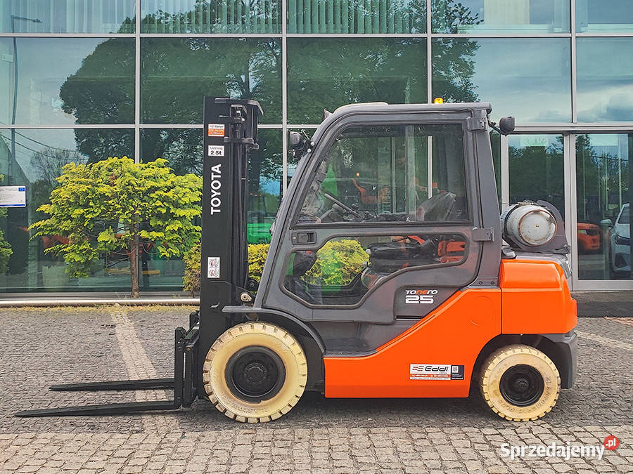 Wózek widłowy Toyota 028FGF25 duplex 33 m 25