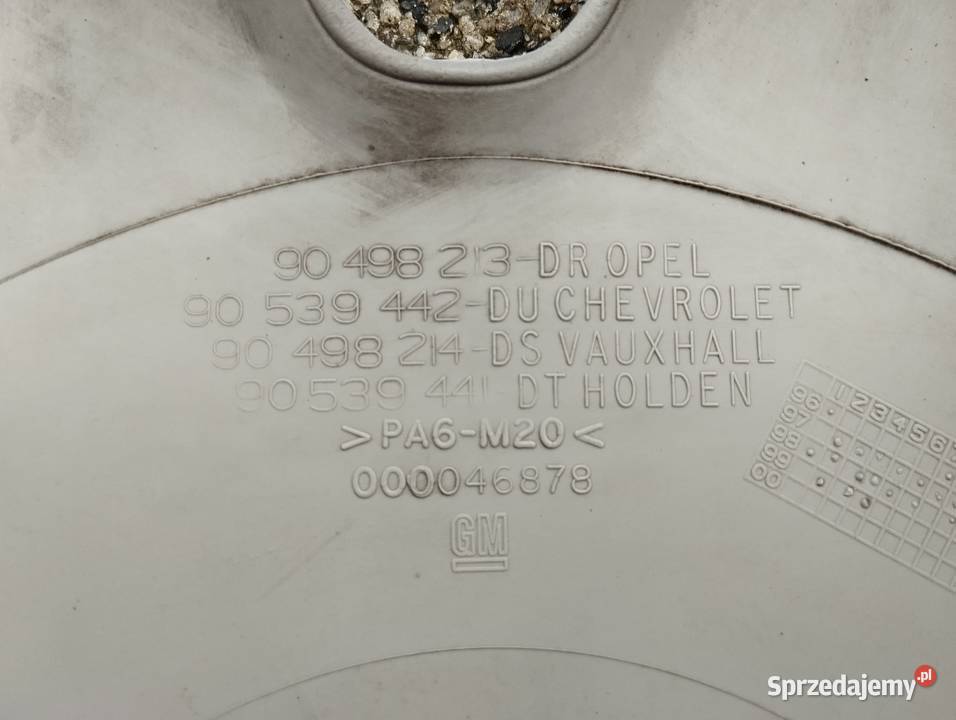 Kołpak Opel 15 90498213DR sztukę Kamieniec