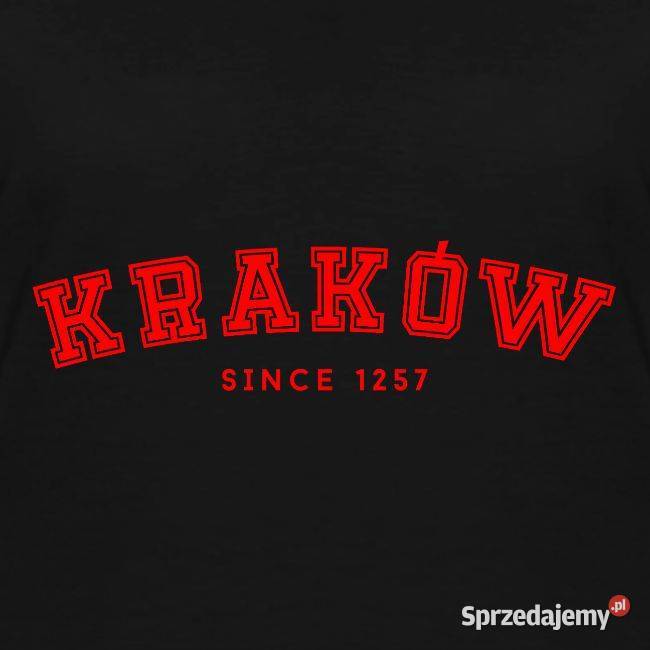 Koszulka damska z dekoltem w serek KRAKÓW Since Kraków