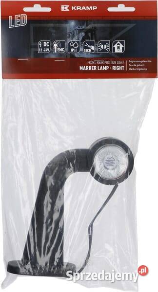 Lampa obrysowa LED prawa 1224V Kramp LA30003