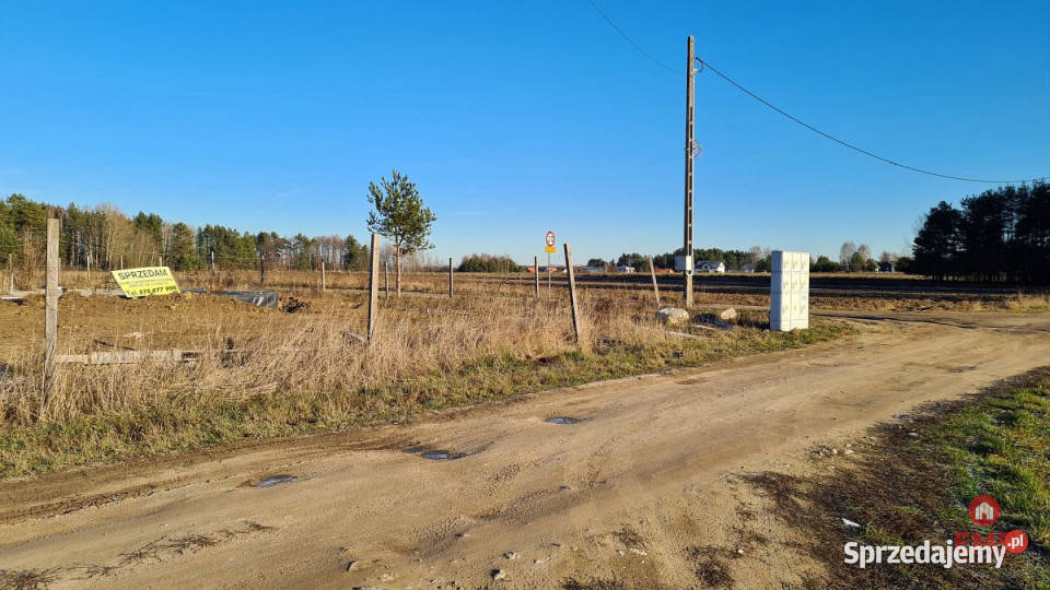 Działkę sprzedam 1000 metrów Solniczki 37m sprzedam