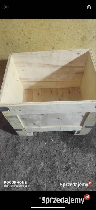 Skrzyneczka paletowa z pokrywą Pozostałe