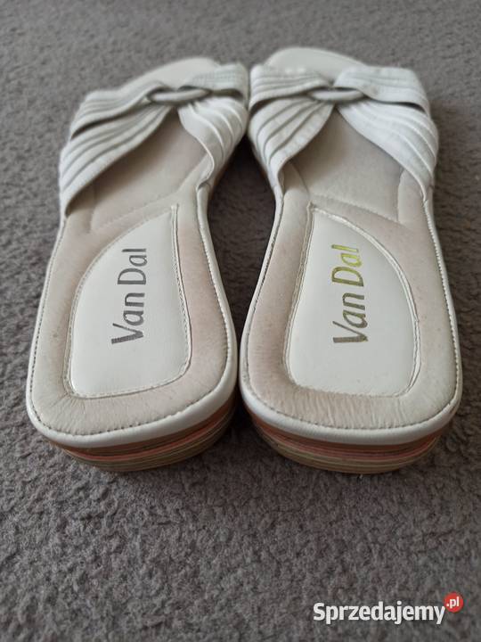 Damskie sandały klapki Van Dal skórzane rozmiar skóra Olsztyn