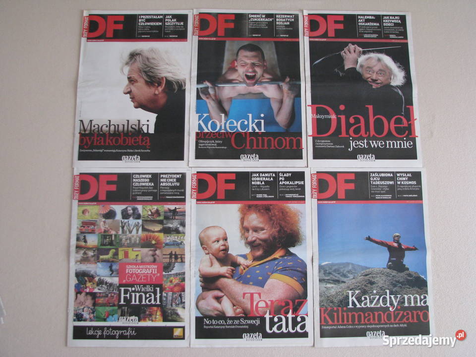 DF Duży Format tygodnik Gazety Wyborczej z roku małopolskie Brzegi