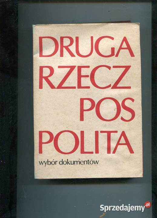 Druga Rzeczpospolita Wybór dokumentów