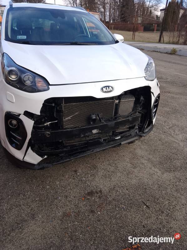 Kia 2016 uszkodzony przód małopolskie