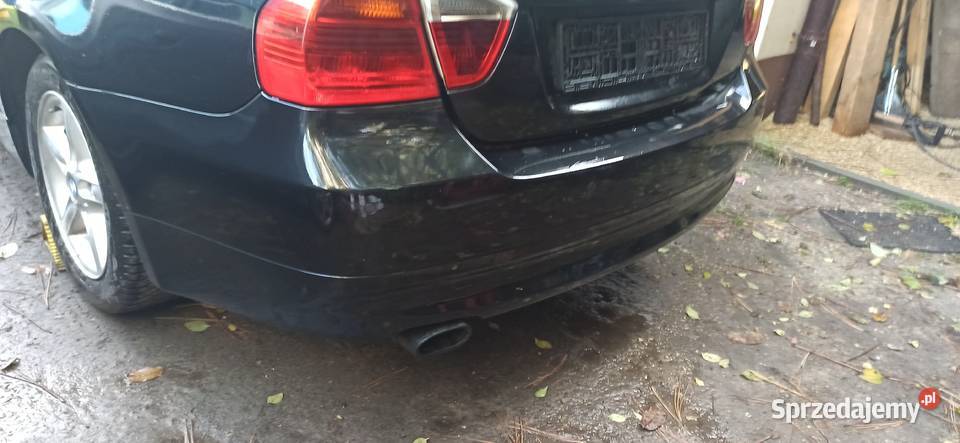 BMW E90 E91 zderzak tył BLACK SAPPHIRE 4759 osobowe śląskie Imielin
