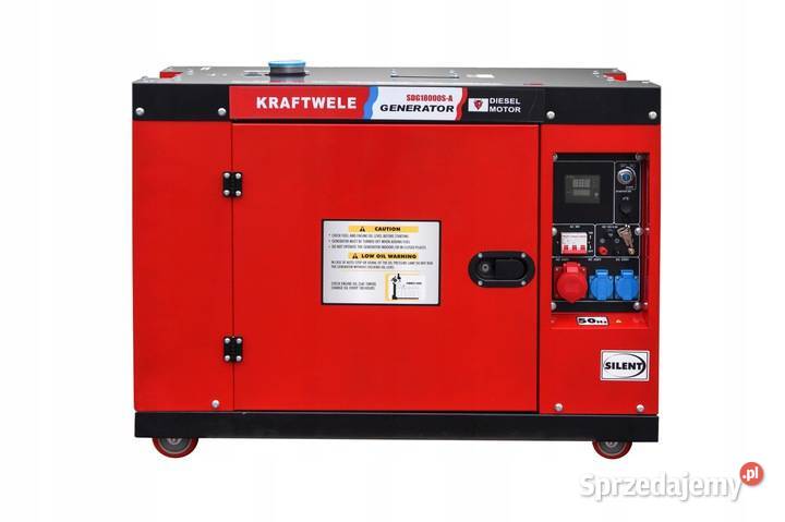AGREGAT GENERATOR PRĄDOTWÓRCZY 18 KVA DIESEL dolnośląskie Ząbkowice Śląskie