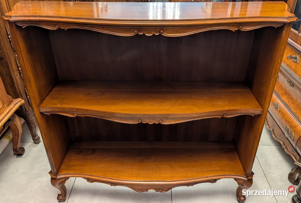 Włoska szafkaregałwitryna orzechsklep Dąbrowa