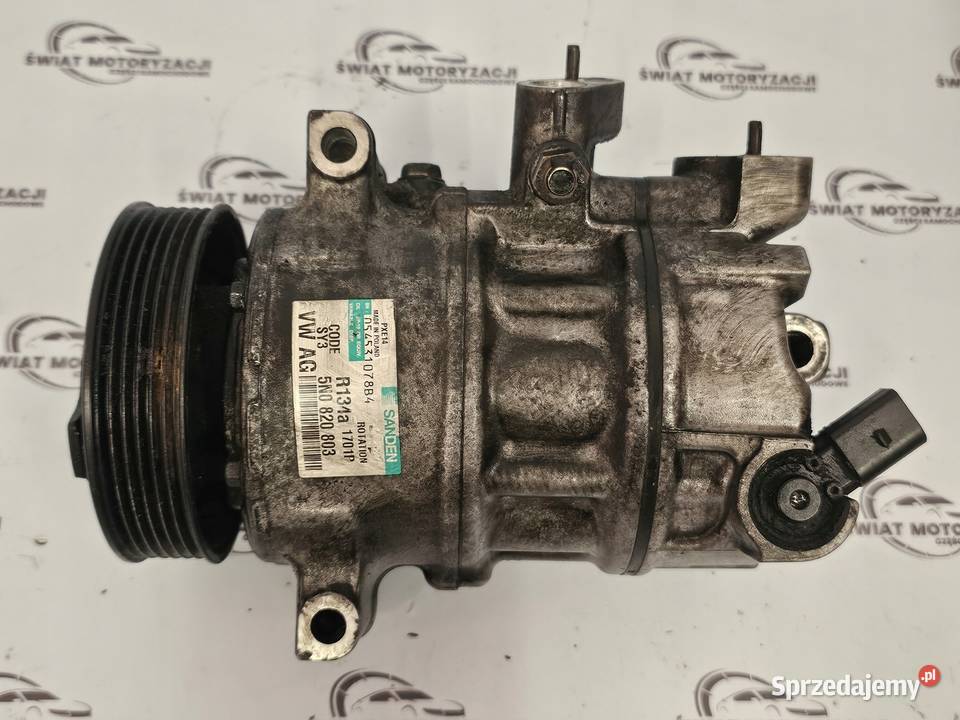 PASSAT GOLF 20 TDI CBA CBAB 140 10r sprężarka Rok produkcji 2010 Kielce