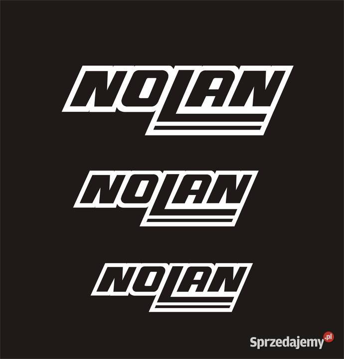 3 NOLAN białe czarne naklejki na kask Producent