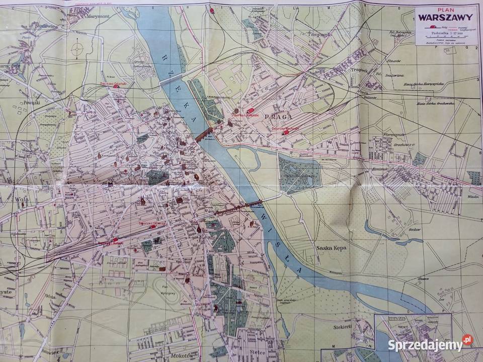 PRZEWODNIK WARSZAWIE Orłowicza 1922 PRZEWODNIK z Warszawa sprzedam
