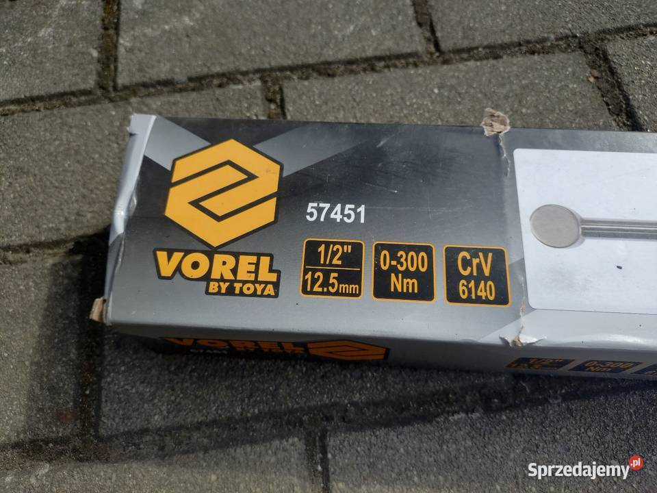 Klucz dynamometryczny wychylny Vortel