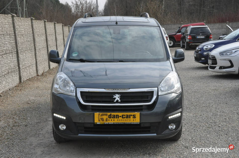 Peugeot Partner 16 HDi 100 Panorama Android Auto czujnik parkowania śląskie Dąbrowa Górnicza