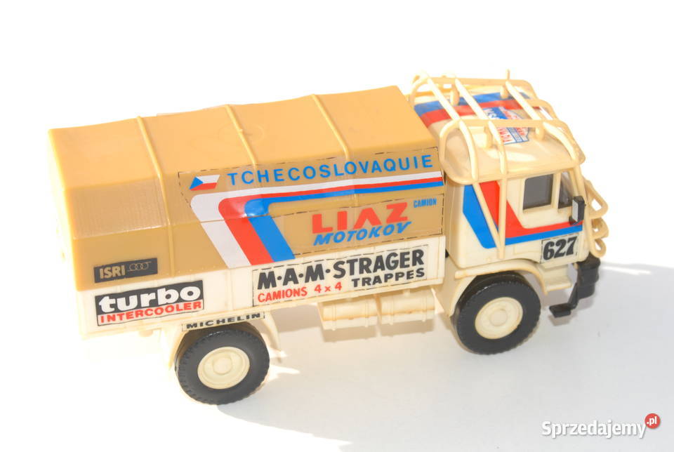 Stara Zabawka ciężarówka Liaz 10055 Dakar 4x4 Cieszyn