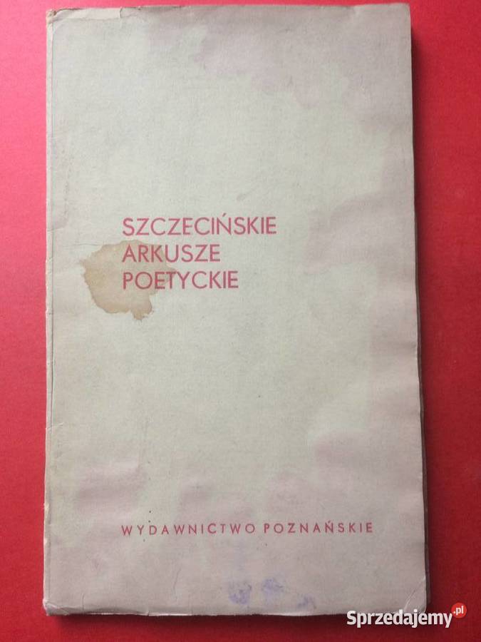 684 Szczecińskie Arkusze Poetyckie Szczecin