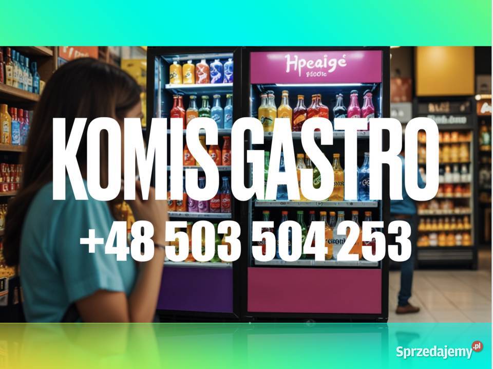Lodówka Podblatowa Witryna Gastronomiczna Kołobrzeg