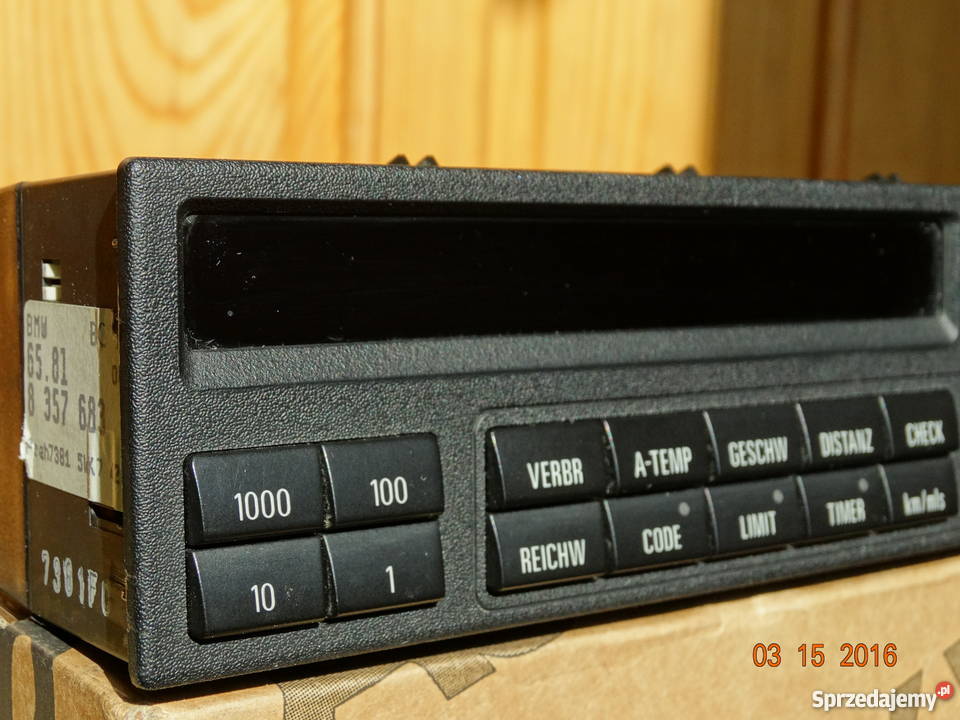 Panel sterowania komputer pokładowy Bmw e36 328i Książenice