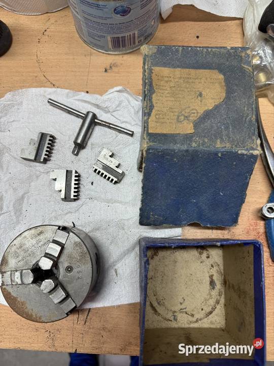 Uchwyt tokarski samocentrujacy spiralny tokarka Kielce