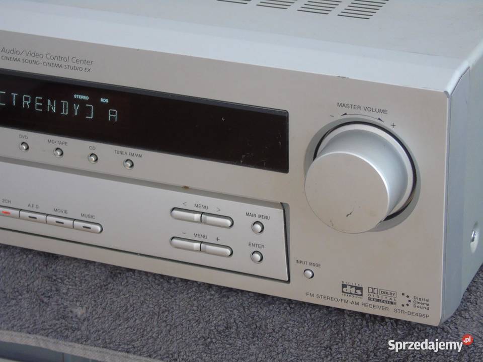 Amplituner Sony STRDE495 mocny i sprawny WYSYŁKA Jasło