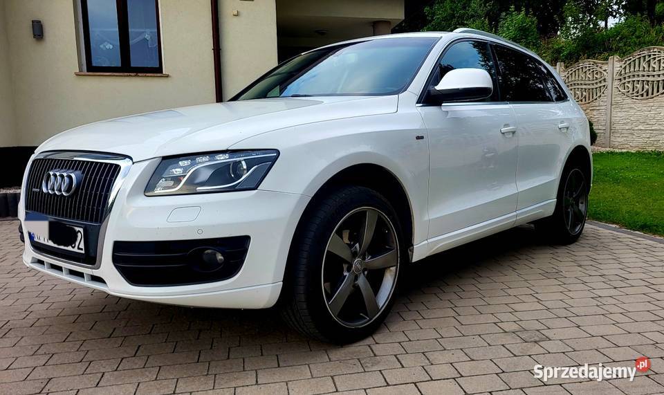 Audi q5 20 tdi 170 QUATTRO Sline Bixenon centralny zamek dolnośląskie Ziębice