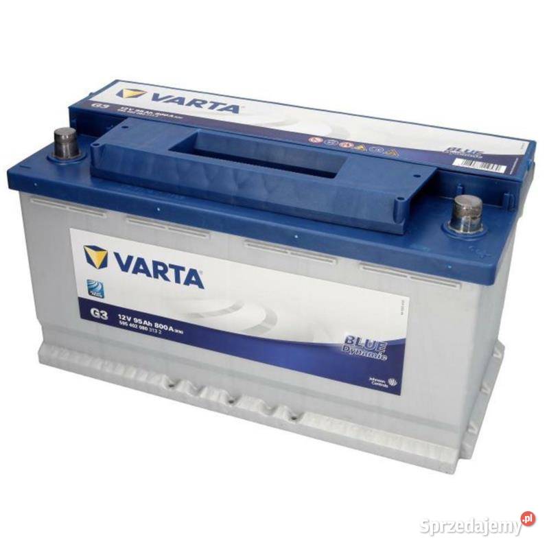Akumulator Varta 95a 800a produkcji 2024 Brzeg