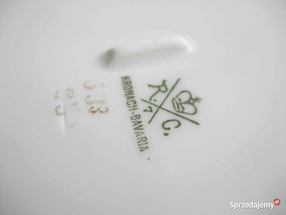 półmisek Rosenthal Hortense vintage biały Salaterki i półmiski