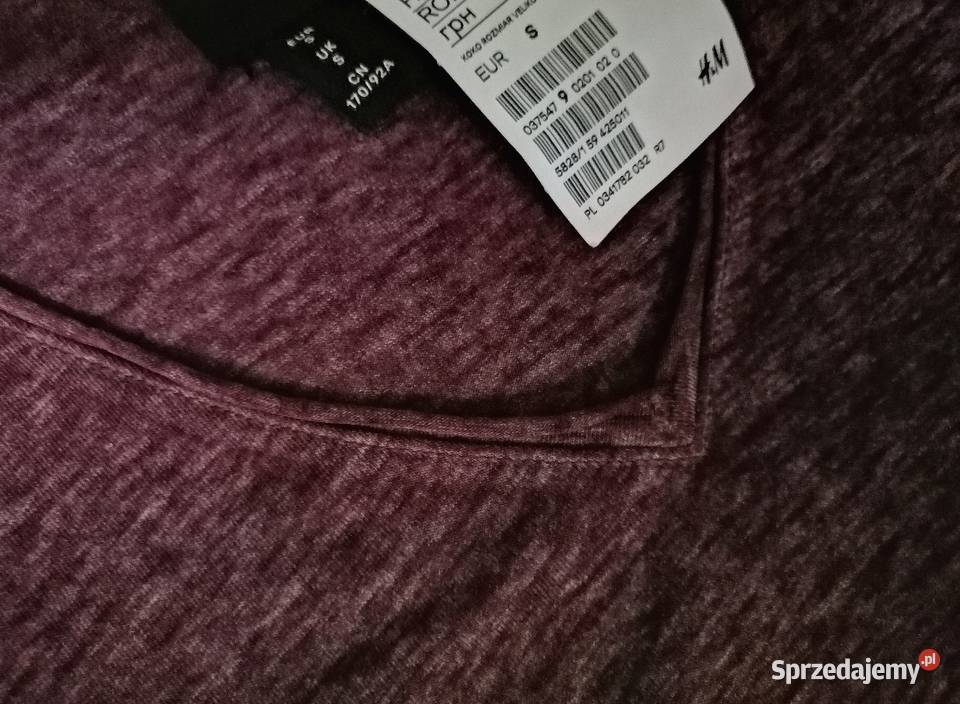 HM Koszulka bluzka tshirt podkoszulka NOWA z Leszno sprzedam