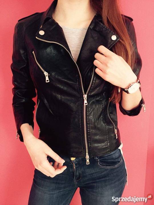 ramoneska pu leather zara sheinside nowa Poznań