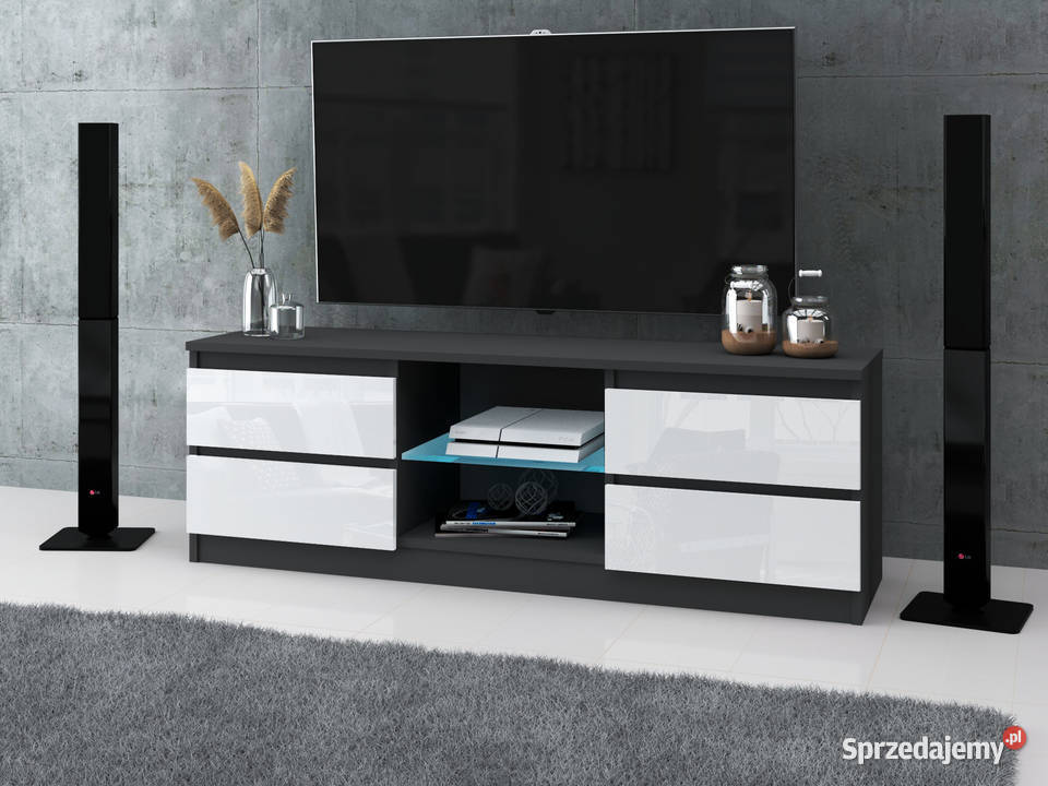 Szafka rtv 4 szuflady stolik pod tv do salonu Elbląg