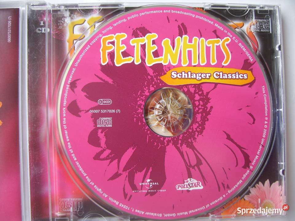 Sklad CD Fetenhitsszlager classics 2009 Płyty i kasety Wołów