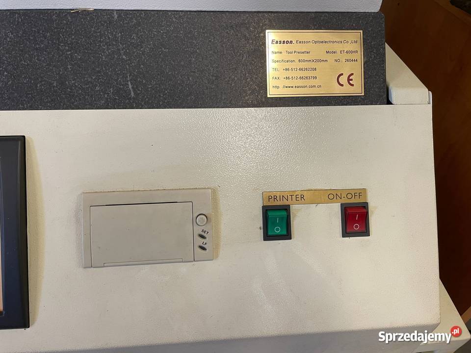 Przyrząd do pomiaru i nastawiania narzędzi Tarnowskie Góry
