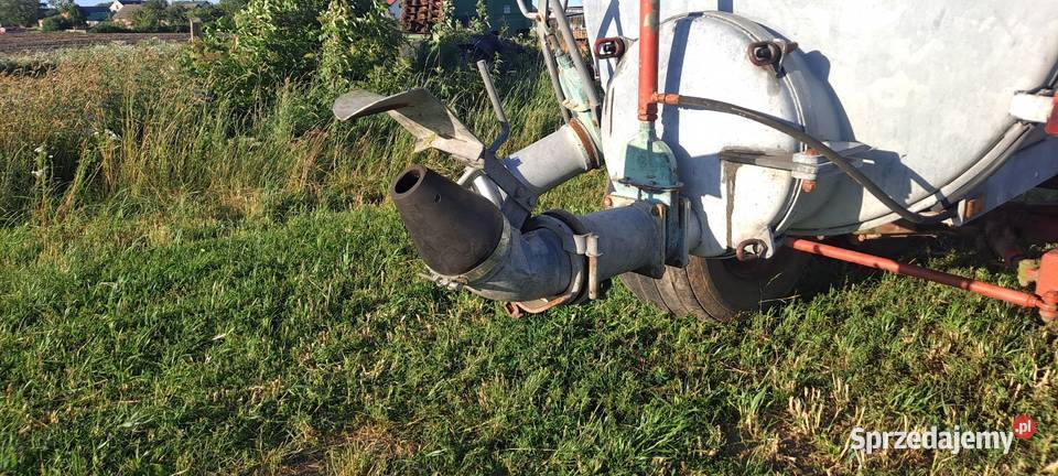 Beczkowóz Rekordia 7 tandem skrętna oś Grajewo