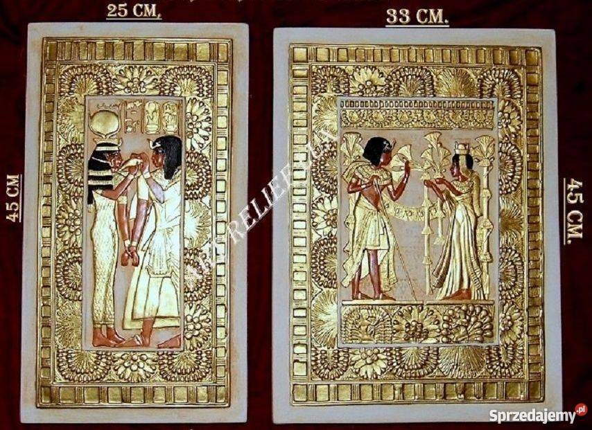 Płaskorzeźba Egipska grecka Sztukateria gipsowa lubuskie