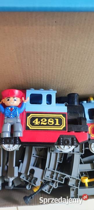 Pociąg ciuchcia LEGO Duplo używane na baterie Zabawki Wrocław