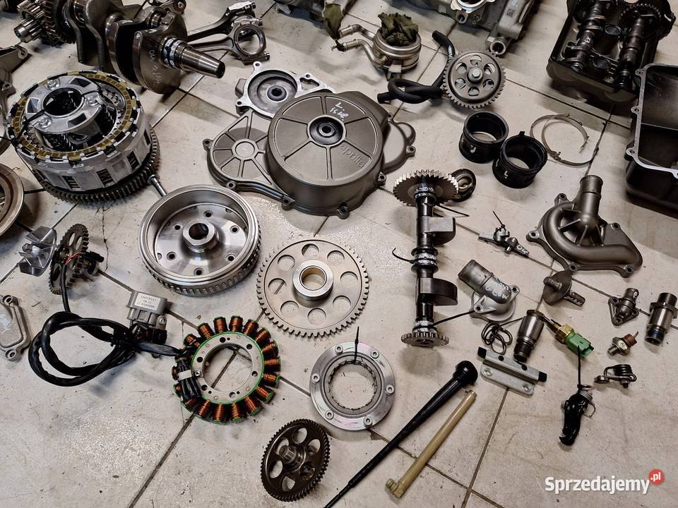 Aprilia Tuono 660 silnik części wał kapa Jelenia Góra sprzedam