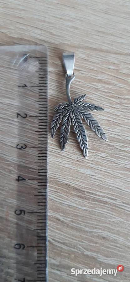 Zawieszka liść konopii Wrocław sprzedam