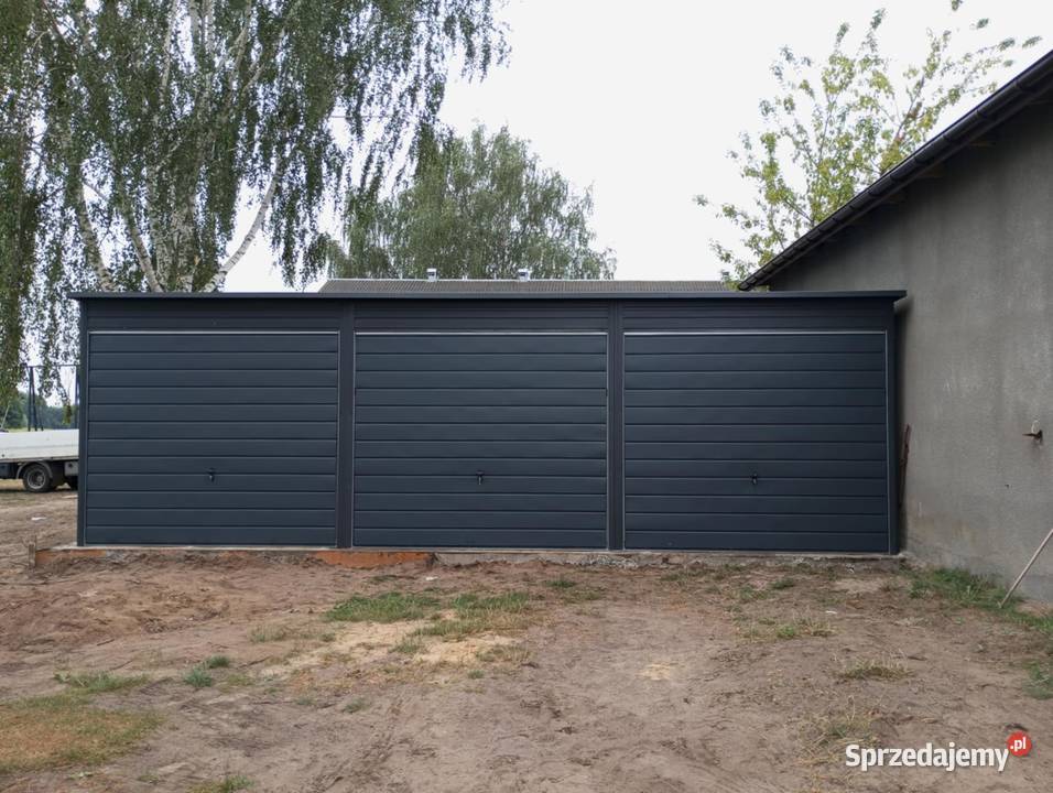 Garaż 9x5 kolor bramy uchylne do góry