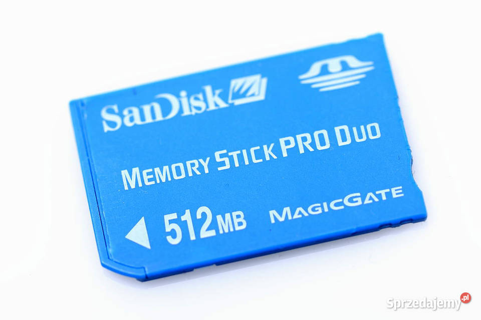 Sandisk Memory Stick Pro Duo 512Mb Wrocław