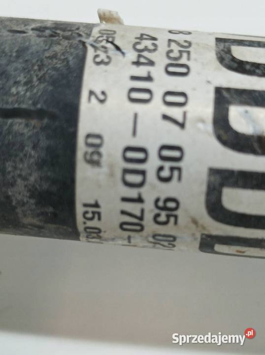 PÓŁOŚ PRAWY PRZÓD 13 B 86 434100D170C Toyota